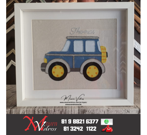 QUADRO INFANTIL MOLDURA CAIXA